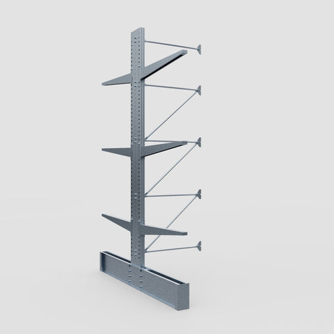 Cantilever Rack - Double Sided - Ultra Heavy Duty - Hot Dip Galvanized - Add-On Bay - Height 4877mm