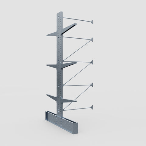 Cantilever Rack - Double Sided - Ultra Heavy Duty - Hot Dip Galvanized - Add-On Bay - Height 4877mm