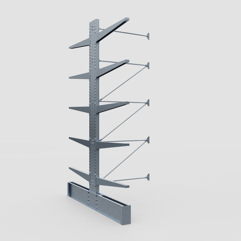 Cantilever Rack - Double Sided - Ultra Heavy Duty - Hot Dip Galvanized - Add-On Bay - Height 4877mm