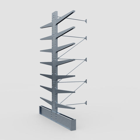 Cantilever Rack - Double Sided - Ultra Heavy Duty - Hot Dip Galvanized - Add-On Bay - Height 4877mm