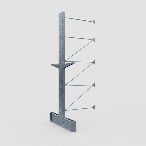 Cantilever Rack - Double Sided - Ultra Heavy Duty - Hot Dip Galvanized - Add-On Bay - Height 4877mm