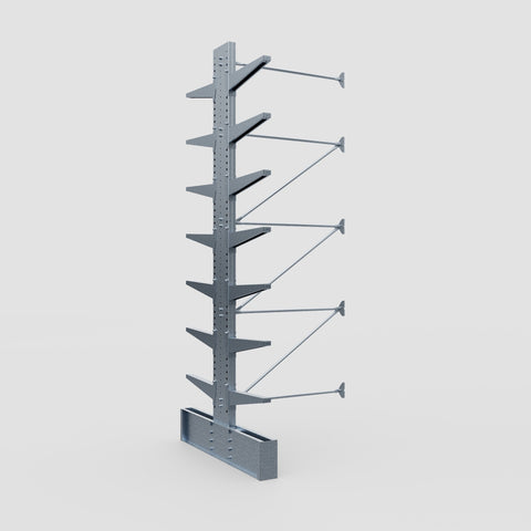 Cantilever Rack - Double Sided - Ultra Heavy Duty - Hot Dip Galvanized - Add-On Bay - Height 4877mm