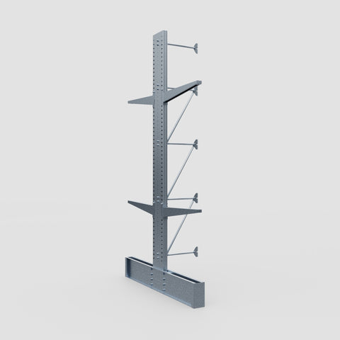 Cantilever Rack - Double Sided - Ultra Heavy Duty - Hot Dip Galvanized - Add-On Bay - Height 4877mm