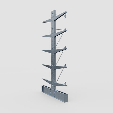 Cantilever Rack - Double Sided - Ultra Heavy Duty - Hot Dip Galvanized - Add-On Bay - Height 4877mm