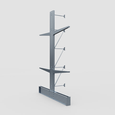 Cantilever Rack - Double Sided - Ultra Heavy Duty - Hot Dip Galvanized - Add-On Bay - Height 4877mm