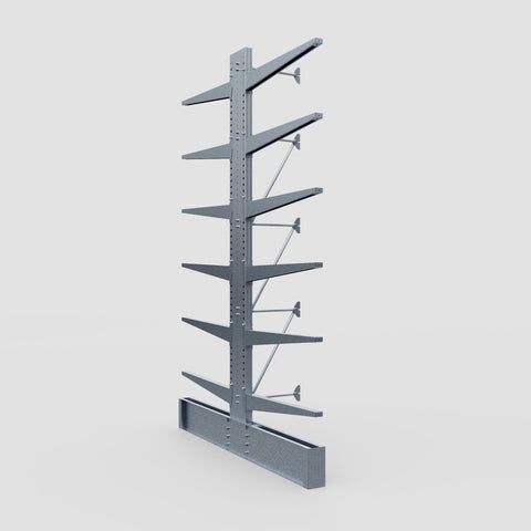 Cantilever Rack - Double Sided - Ultra Heavy Duty - Hot Dip Galvanized - Add-On Bay - Height 4877mm