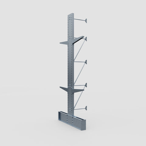 Cantilever Rack - Double Sided - Ultra Heavy Duty - Hot Dip Galvanized - Add-On Bay - Height 4877mm