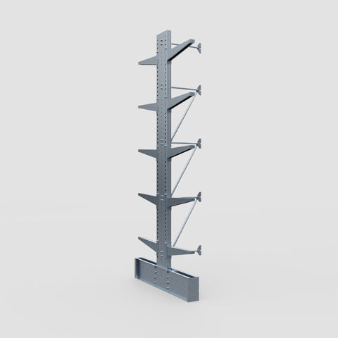 Cantilever Rack - Double Sided - Ultra Heavy Duty - Hot Dip Galvanized - Add-On Bay - Height 4877mm