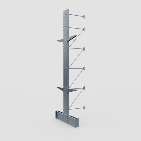 Cantilever Rack - Double Sided - Ultra Heavy Duty - Hot Dip Galvanized - Add-On Bay - Height 5791mm