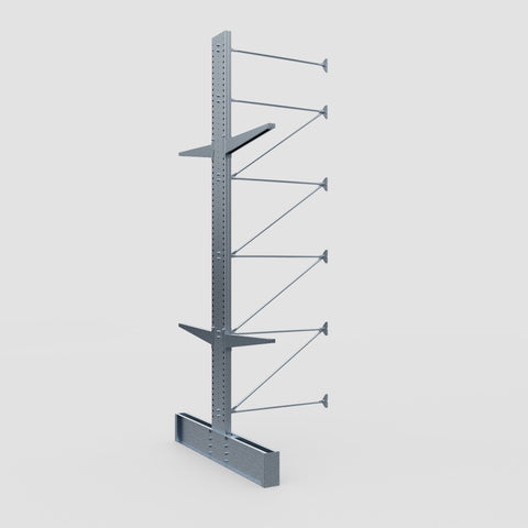 Cantilever Rack - Double Sided - Ultra Heavy Duty - Hot Dip Galvanized - Add-On Bay - Height 5791mm
