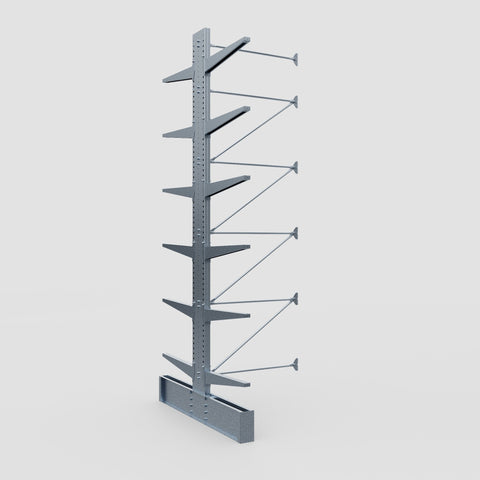 Cantilever Rack - Double Sided - Ultra Heavy Duty - Hot Dip Galvanized - Add-On Bay - Height 5791mm