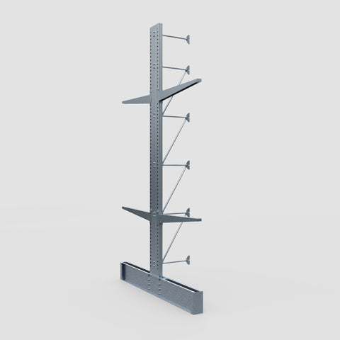 Cantilever Rack - Double Sided - Ultra Heavy Duty - Hot Dip Galvanized - Add-On Bay - Height 5791mm