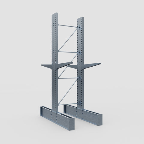 Cantilever Rack - Double Sided - Ultra Heavy Duty - Hot Dip Galvanized - Full Bay - Height 4267mm