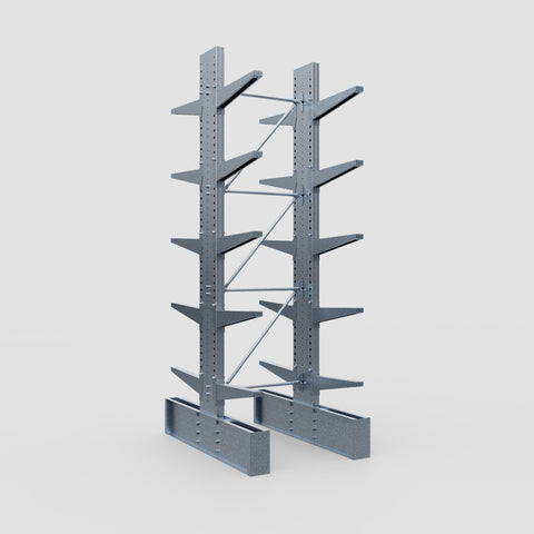 Cantilever Rack - Double Sided - Ultra Heavy Duty - Hot Dip Galvanized - Full Bay - Height 4267mm