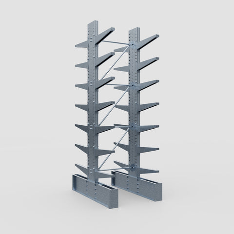 Cantilever Rack - Double Sided - Ultra Heavy Duty - Hot Dip Galvanized - Full Bay - Height 4267mm