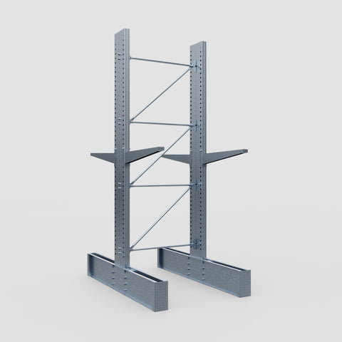 Cantilever Rack - Double Sided - Ultra Heavy Duty - Hot Dip Galvanized - Full Bay - Height 4267mm