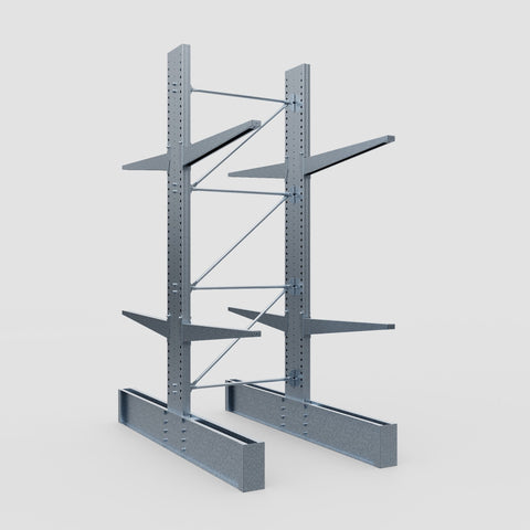 Cantilever Rack - Double Sided - Ultra Heavy Duty - Hot Dip Galvanized - Full Bay - Height 4267mm