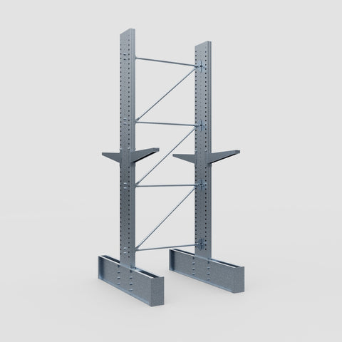 Cantilever Rack - Double Sided - Ultra Heavy Duty - Hot Dip Galvanized - Full Bay - Height 4267mm