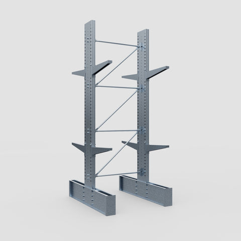 Cantilever Rack - Double Sided - Ultra Heavy Duty - Hot Dip Galvanized - Full Bay - Height 4267mm
