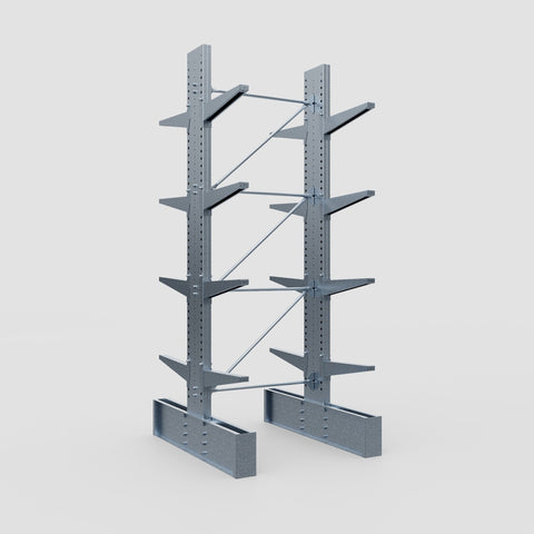 Cantilever Rack - Double Sided - Ultra Heavy Duty - Hot Dip Galvanized - Full Bay - Height 4267mm