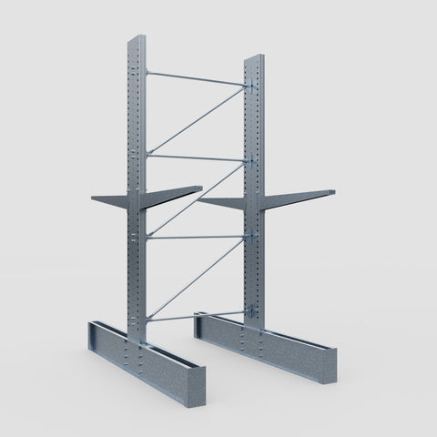 Cantilever Rack - Double Sided - Ultra Heavy Duty - Hot Dip Galvanized - Full Bay - Height 4267mm