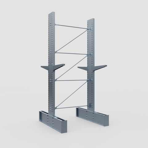 Cantilever Rack - Double Sided - Ultra Heavy Duty - Hot Dip Galvanized - Full Bay - Height 4267mm