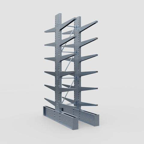 Cantilever Rack - Double Sided - Ultra Heavy Duty - Hot Dip Galvanized - Full Bay - Height 4267mm