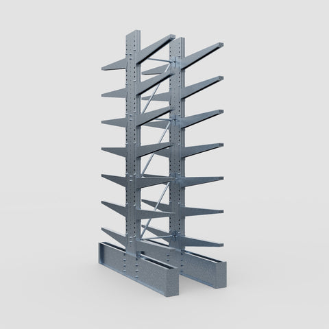 Cantilever Rack - Double Sided - Ultra Heavy Duty - Hot Dip Galvanized - Full Bay - Height 4267mm
