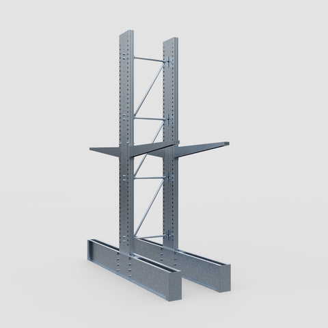 Cantilever Rack - Double Sided - Ultra Heavy Duty - Hot Dip Galvanized - Full Bay - Height 4267mm