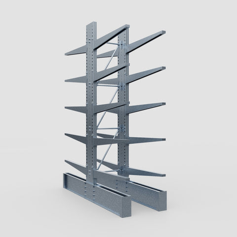 Cantilever Rack - Double Sided - Ultra Heavy Duty - Hot Dip Galvanized - Full Bay - Height 4267mm