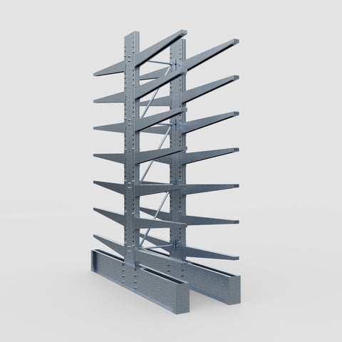 Cantilever Rack - Double Sided - Ultra Heavy Duty - Hot Dip Galvanized - Full Bay - Height 4267mm