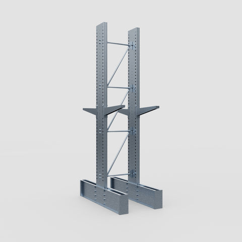 Cantilever Rack - Double Sided - Ultra Heavy Duty - Hot Dip Galvanized - Full Bay - Height 4267mm