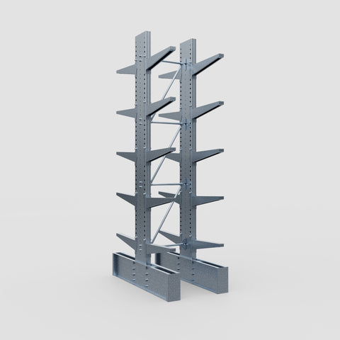 Cantilever Rack - Double Sided - Ultra Heavy Duty - Hot Dip Galvanized - Full Bay - Height 4267mm