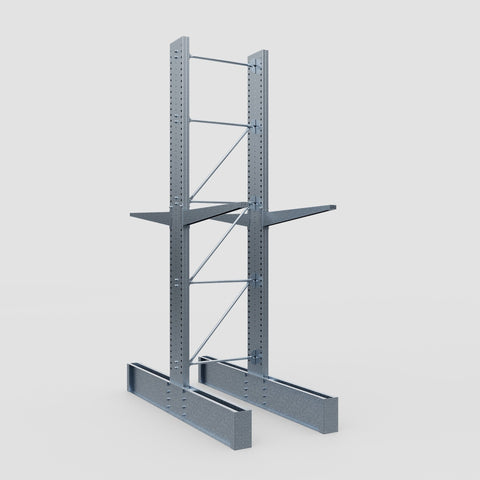 Cantilever Rack - Double Sided - Ultra Heavy Duty - Hot Dip Galvanized - Full Bay - Height 4877mm