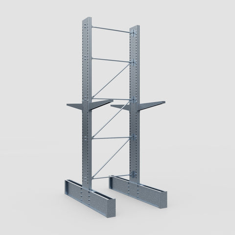 Cantilever Rack - Double Sided - Ultra Heavy Duty - Hot Dip Galvanized - Full Bay - Height 4877mm
