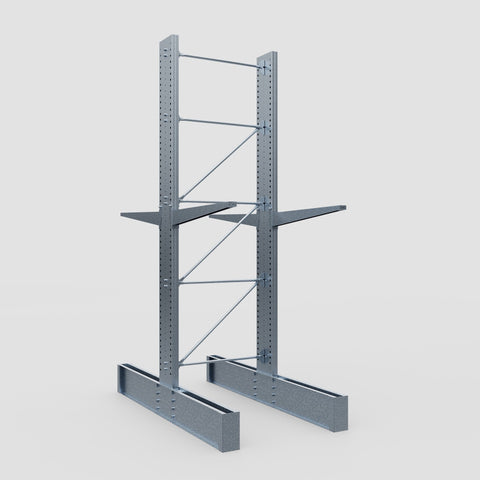 Cantilever Rack - Double Sided - Ultra Heavy Duty - Hot Dip Galvanized - Full Bay - Height 4877mm