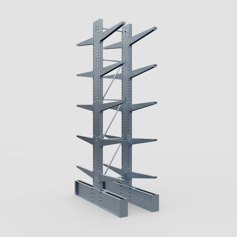 Cantilever Rack - Double Sided - Ultra Heavy Duty - Hot Dip Galvanized - Full Bay - Height 4877mm