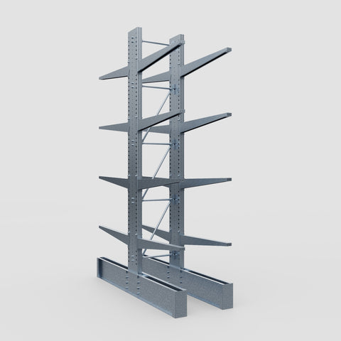 Cantilever Rack - Double Sided - Ultra Heavy Duty - Hot Dip Galvanized - Full Bay - Height 4877mm