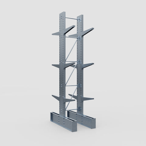 Cantilever Rack - Double Sided - Ultra Heavy Duty - Hot Dip Galvanized - Full Bay - Height 4877mm
