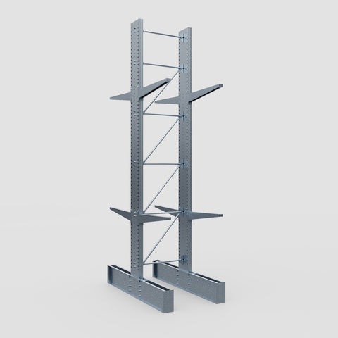 Cantilever Rack - Double Sided - Ultra Heavy Duty - Hot Dip Galvanized - Full Bay - Height 5791mm