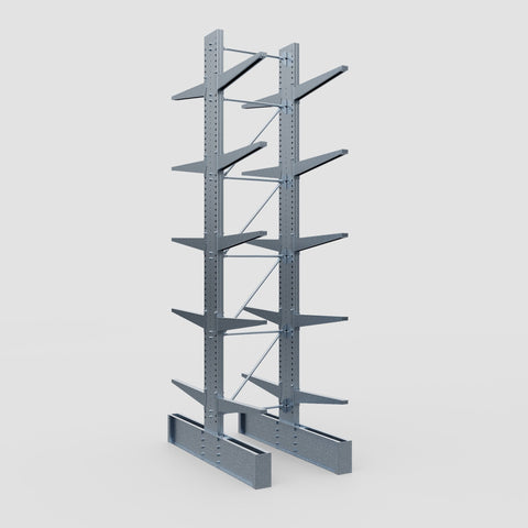Cantilever Rack - Double Sided - Ultra Heavy Duty - Hot Dip Galvanized - Full Bay - Height 5791mm
