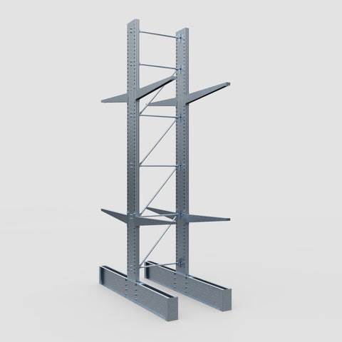 Cantilever Rack - Double Sided - Ultra Heavy Duty - Hot Dip Galvanized - Full Bay - Height 5791mm
