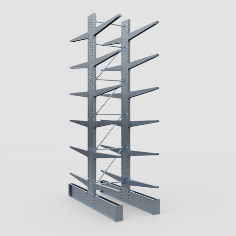 Cantilever Rack - Double Sided - Ultra Heavy Duty - Hot Dip Galvanized - Full Bay - Height 5791mm
