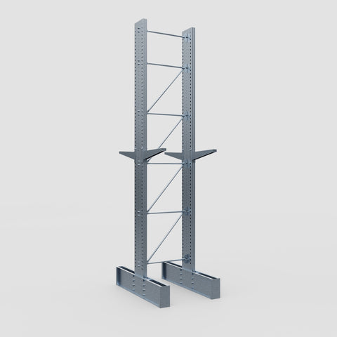 Cantilever Rack - Double Sided - Ultra Heavy Duty - Hot Dip Galvanized - Full Bay - Height 5791mm