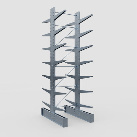 Cantilever Rack - Double Sided - Ultra Heavy Duty - Hot Dip Galvanized - Full Bay - Height 5791mm