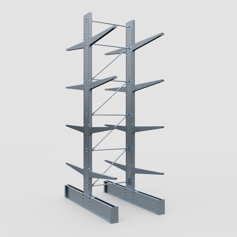 Cantilever Rack - Double Sided - Ultra Heavy Duty - Hot Dip Galvanized - Full Bay - Height 5791mm