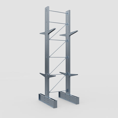 Cantilever Rack - Double Sided - Ultra Heavy Duty - Hot Dip Galvanized - Full Bay - Height 5791mm