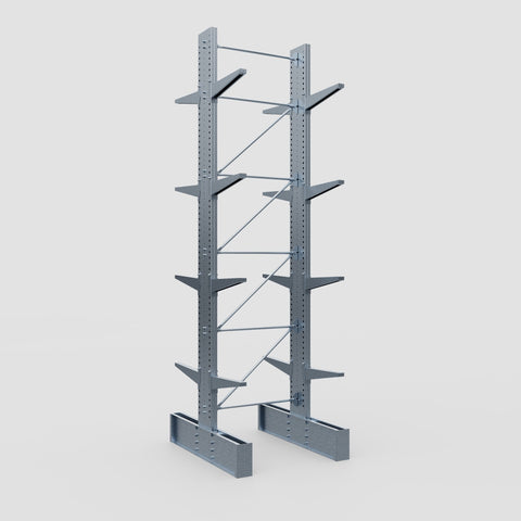 Cantilever Rack - Double Sided - Ultra Heavy Duty - Hot Dip Galvanized - Full Bay - Height 5791mm