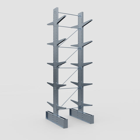 Cantilever Rack - Double Sided - Ultra Heavy Duty - Hot Dip Galvanized - Full Bay - Height 5791mm