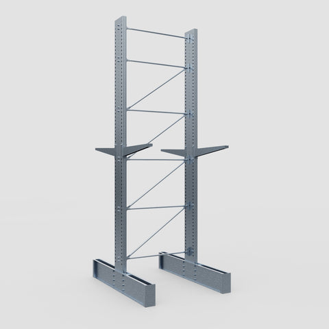 Cantilever Rack - Double Sided - Ultra Heavy Duty - Hot Dip Galvanized - Full Bay - Height 5791mm